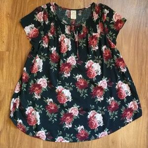 Floral tunic
